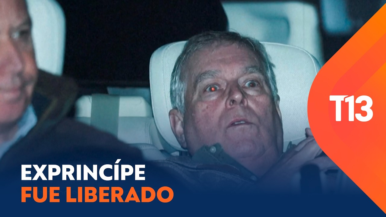La razón detrás del arresto al expríncipe Andrés: fue liberado bajo investigación