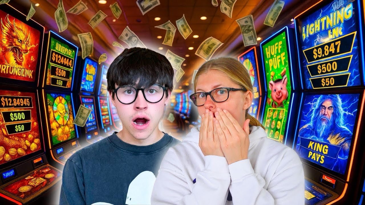 WE CAN’T STOP WINNING AT THE CASINO