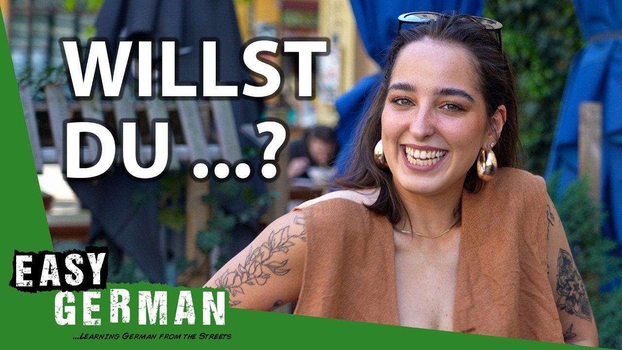 101 Everyday Sentences With The Verb “Wollen” | Easy German 606