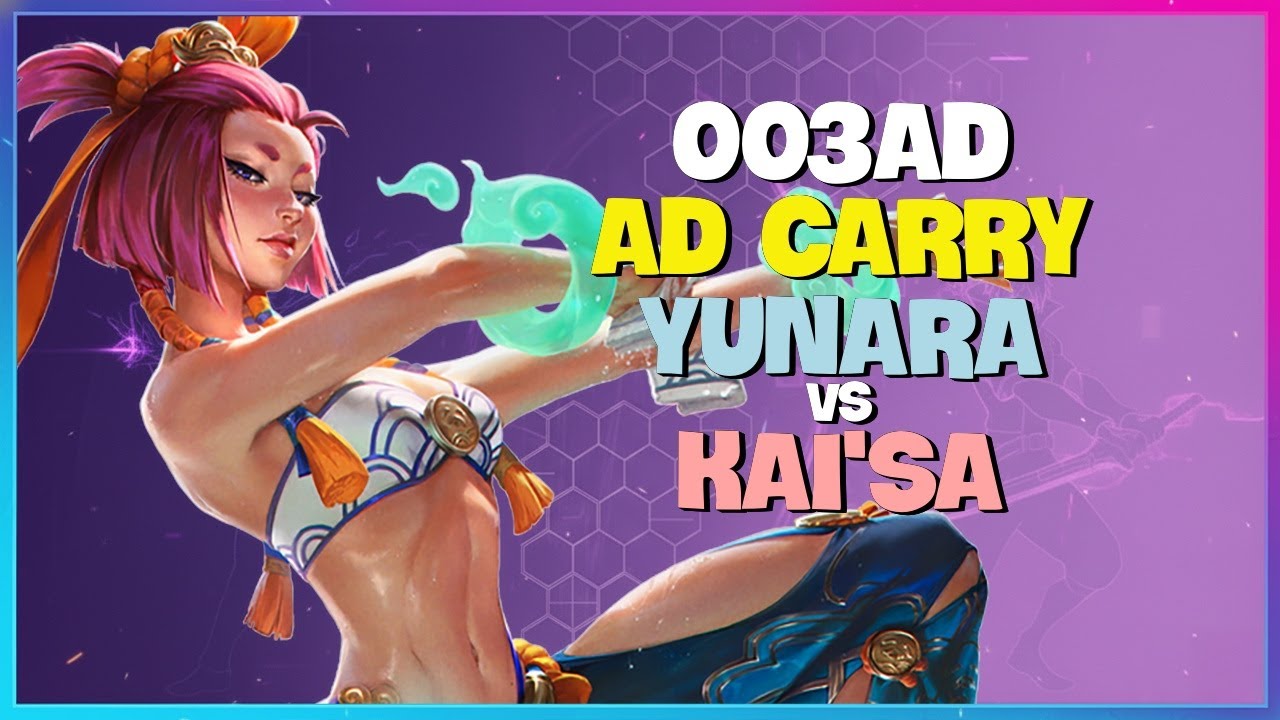 Challenger 003ad Demonstrates Perfect Yunara Mechanics Engsub