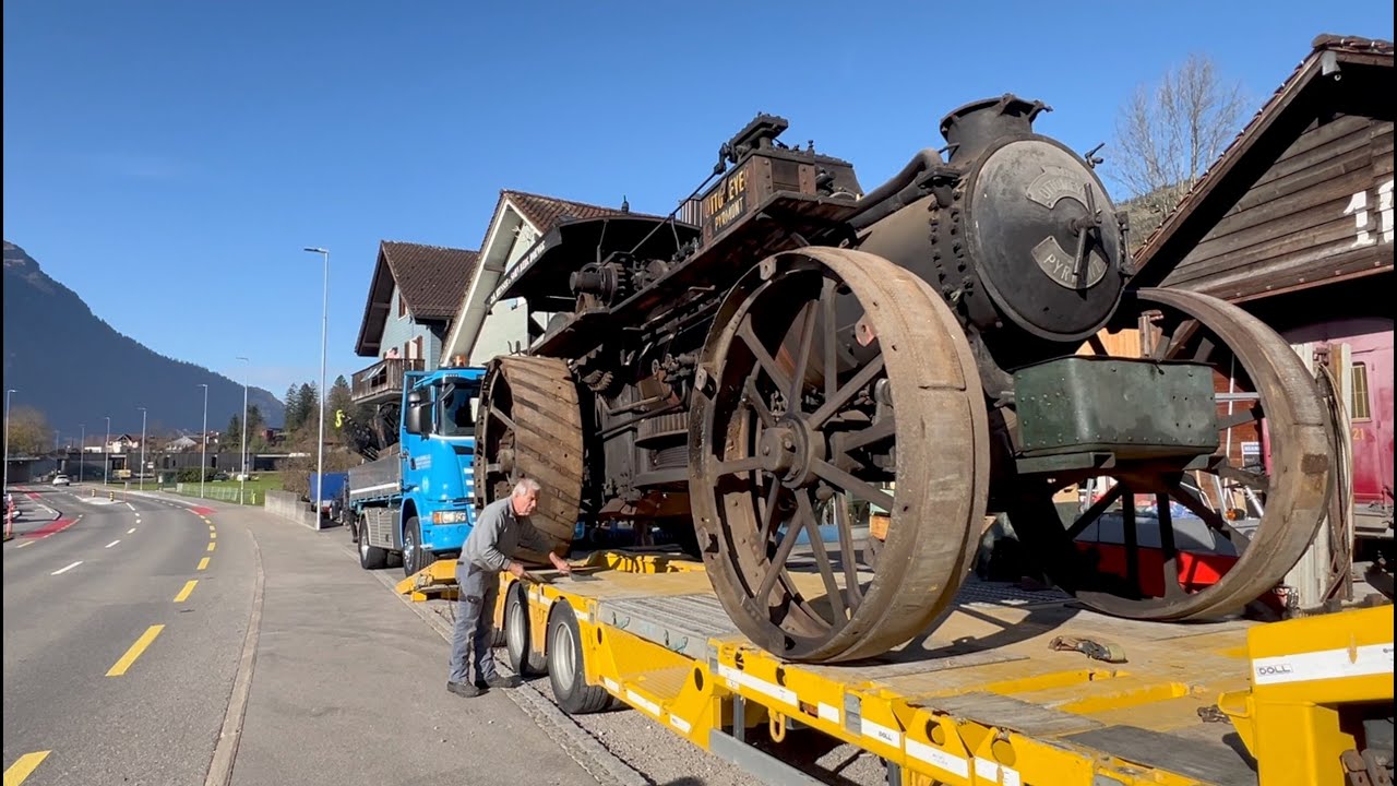 Der Ottomeyer Dampfpflug von Rheinmetall. Ein Schweizer Dampfmärchen nimmt seinen Lauf.