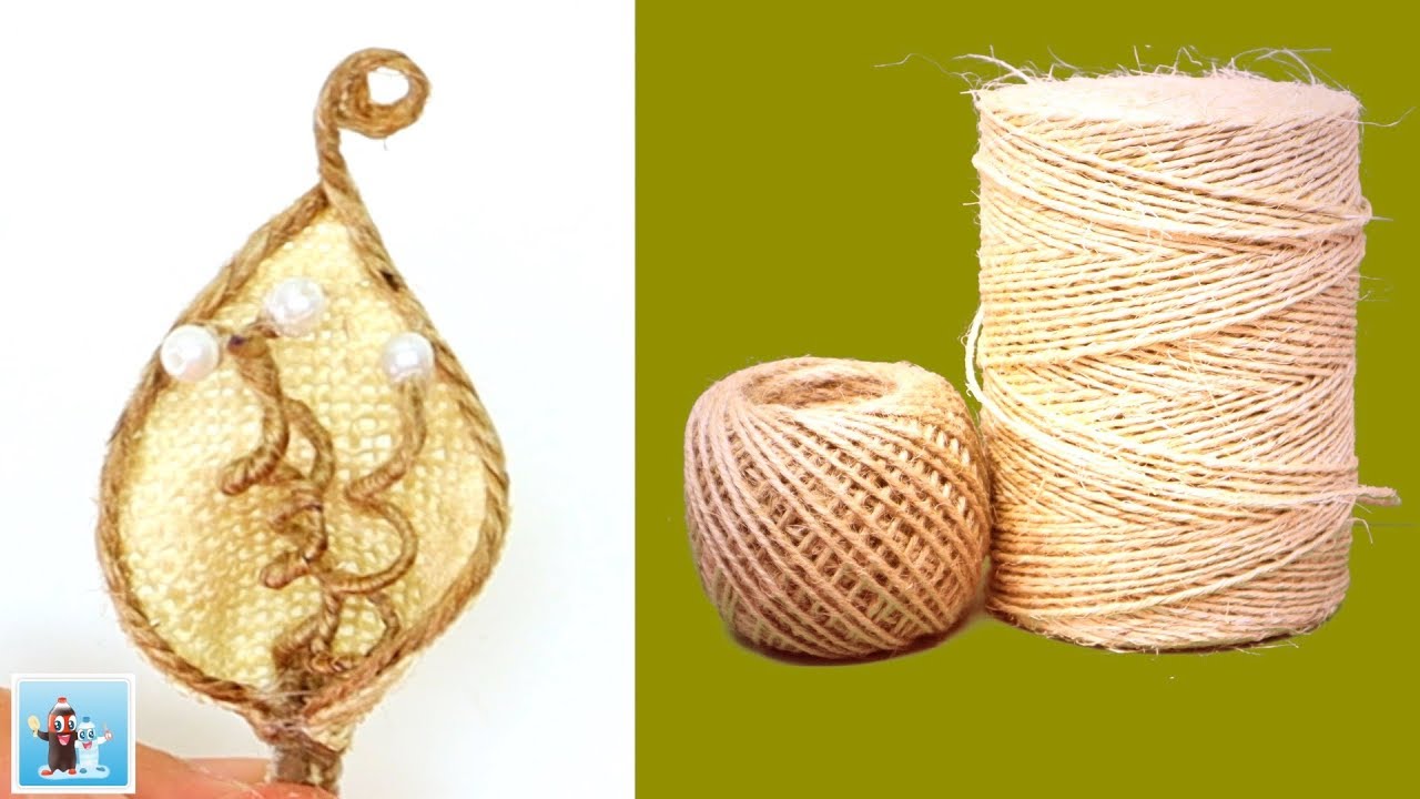 Handicraft Ideas from Jute Twine | DIY Art and Craft
