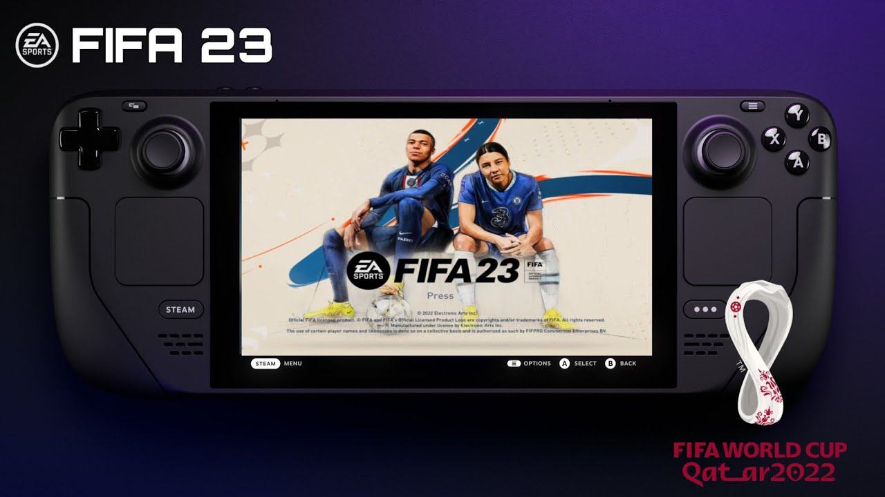 FIFA 23 - Steam Deck Gameplay - low graphics Settings - Windows 10