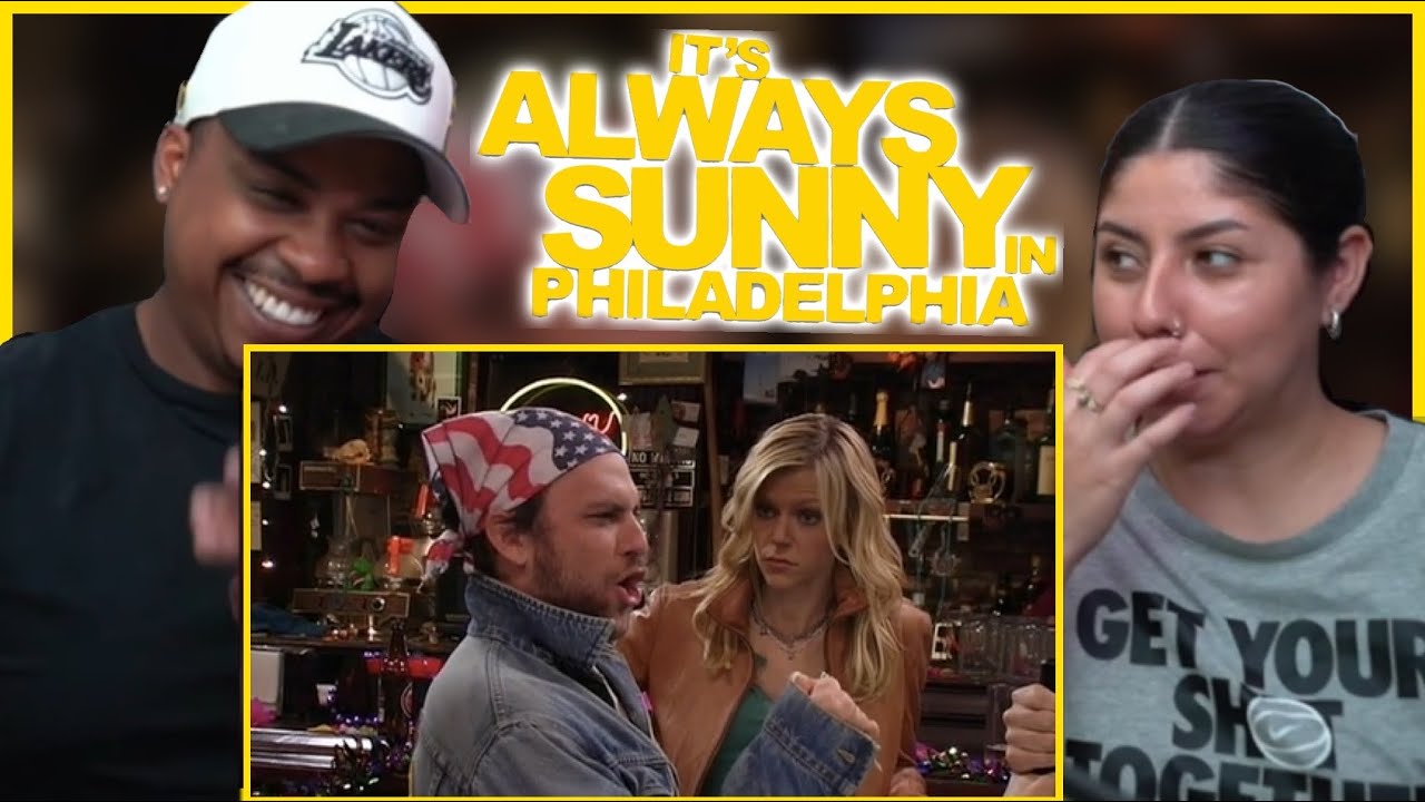CHARLIE GOES AMERICA! IT'S ALWAYS SUNNY SEASON 2 EPISODE 9 (HUSBAND FIRST TIME WATHCING)