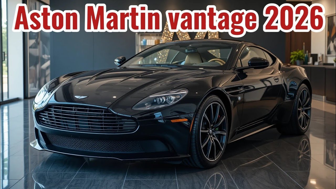 Aston Martin Vantage 2026 🔥 Роскошный зверь, которого вы так долго ждали!