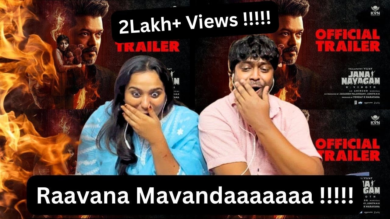 Jana Nayagan Trailer Reaction | #thalapathy #vijay #hvinoth #anirudh | Mr Earphones #jananayagan