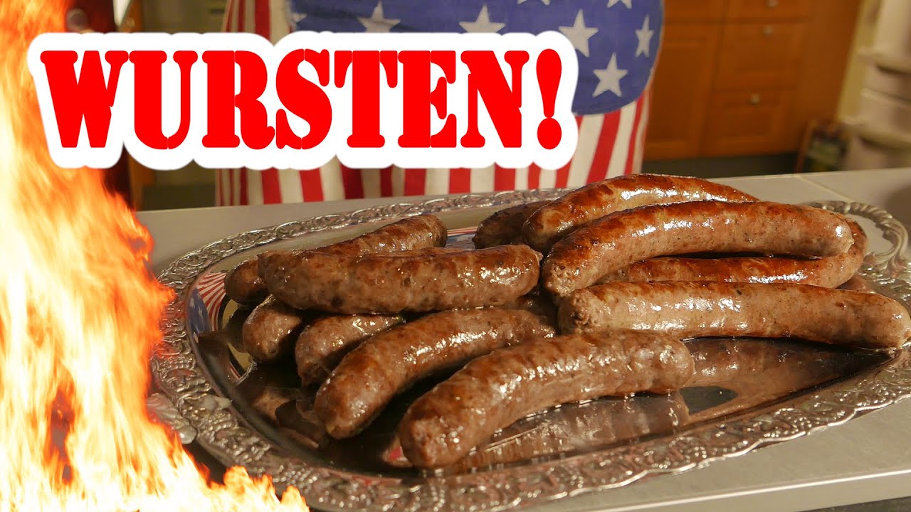 Johnny Wurstet - Salsiccia und Wildbratwurst - BBQ Grill Rezept Video - Die Grillshow 190