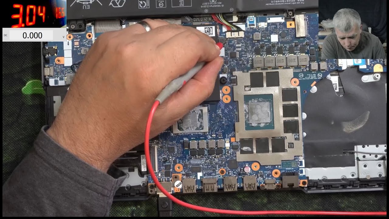 Lenovo Legion Pro coming on,  no picture, check this first, another shop missed this fault already