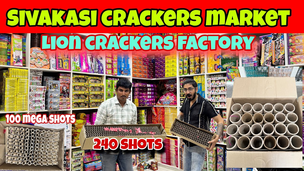 Cheapest Crackers 2025 on Wholesale Rates|पटाखों के Wholesaler|Diwali Dhamaka| Sivakasi, Tamil Nadu