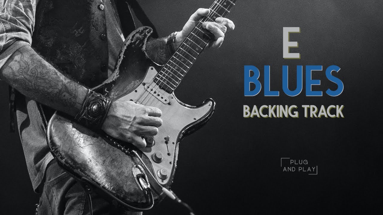 12 Bar Slow Blues Backing Track in E