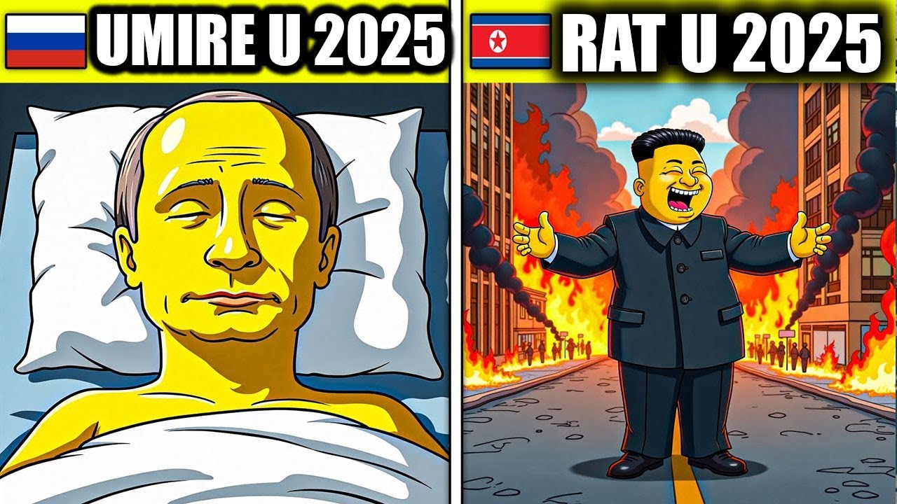 Sva Predviđanja Simpsonovih Za 2025. ❗❗😱 Stra&scaron;na budućnost...