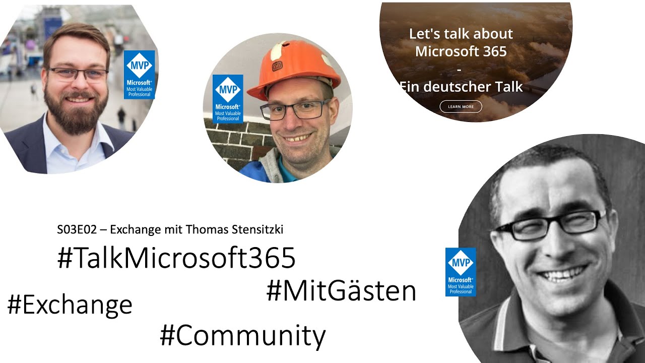 #TalkM365  - Thomas Stensitzki im Talk &uuml;ber #Exchange, #MicrosoftTeams und #M365