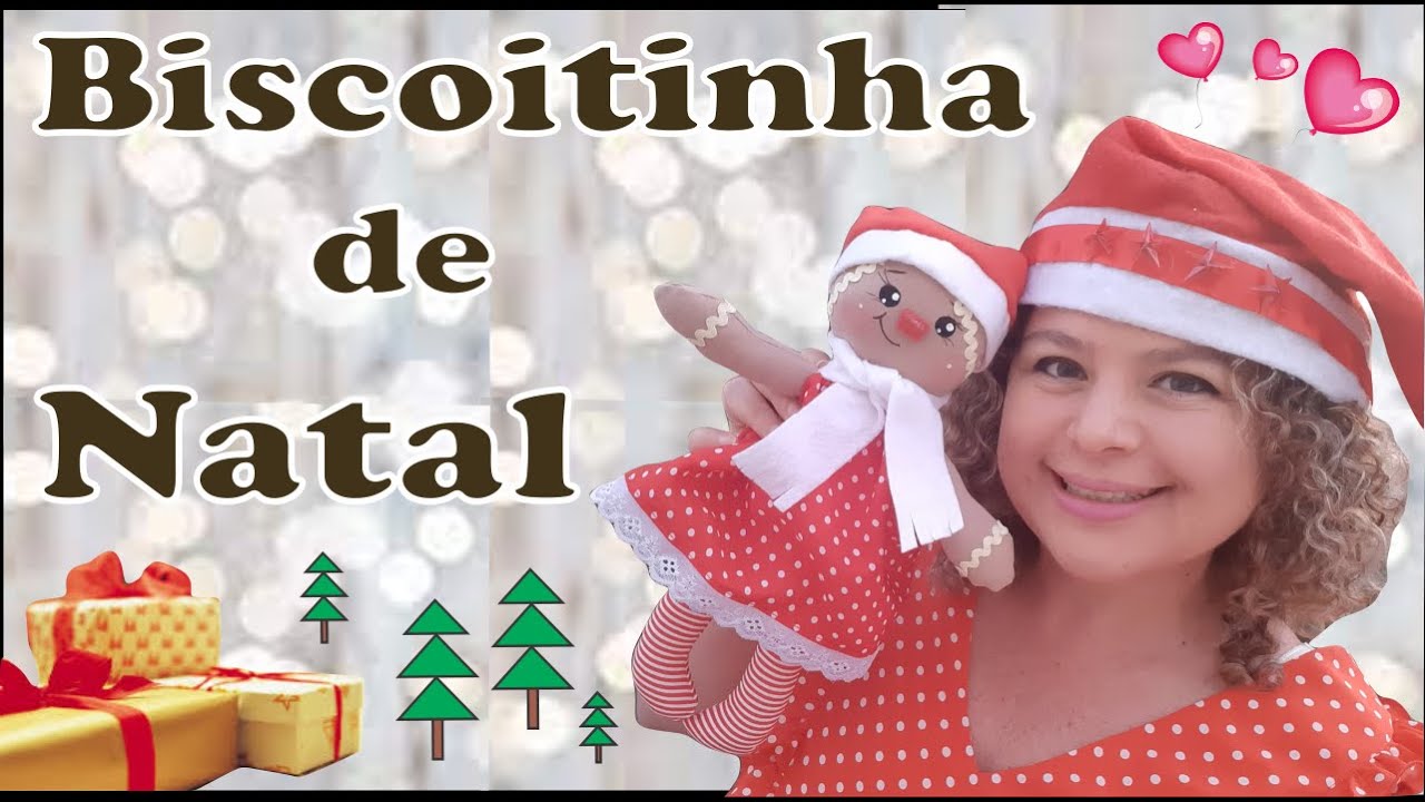 COMO FAZER – BONECA– BISCOITO – NATAL