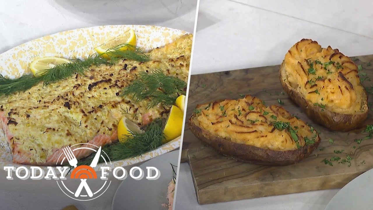 Yogurt-Roasted Salmon and Deviled Potatoes: Get the Recipes!