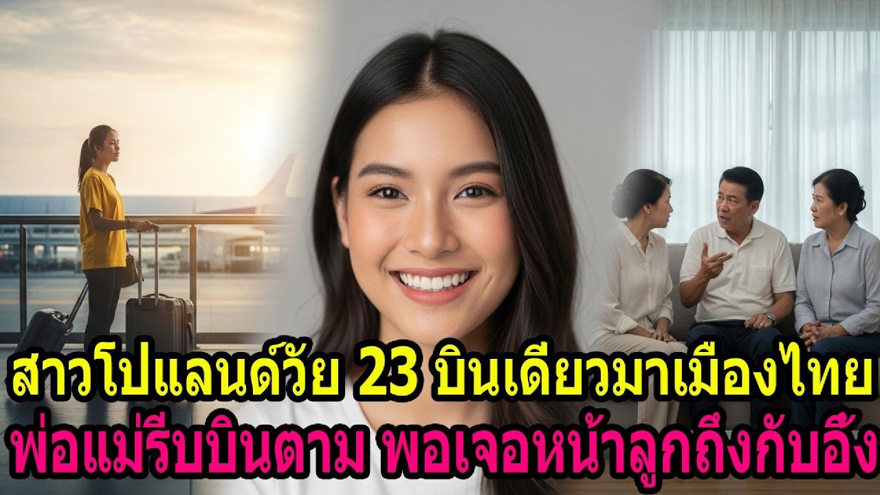 สาวโปแลนด์วัย 23 ตามฝันที่ไทย พ่อแม่บินตามมาเจอ ถึงกับตะลึงจนต้องอุทานประโยคนี้!