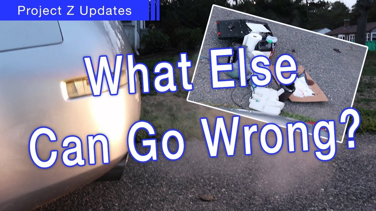 Coolant and Windshield Washer Fluid Gone Wrong on Project 350z