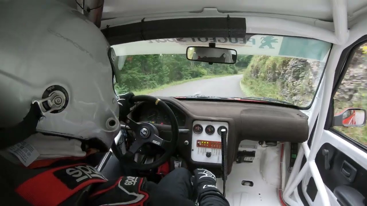 Course de côte de Vuillafans-Echevannes 2024 Yves Bracelli Peugeot 106 GTI