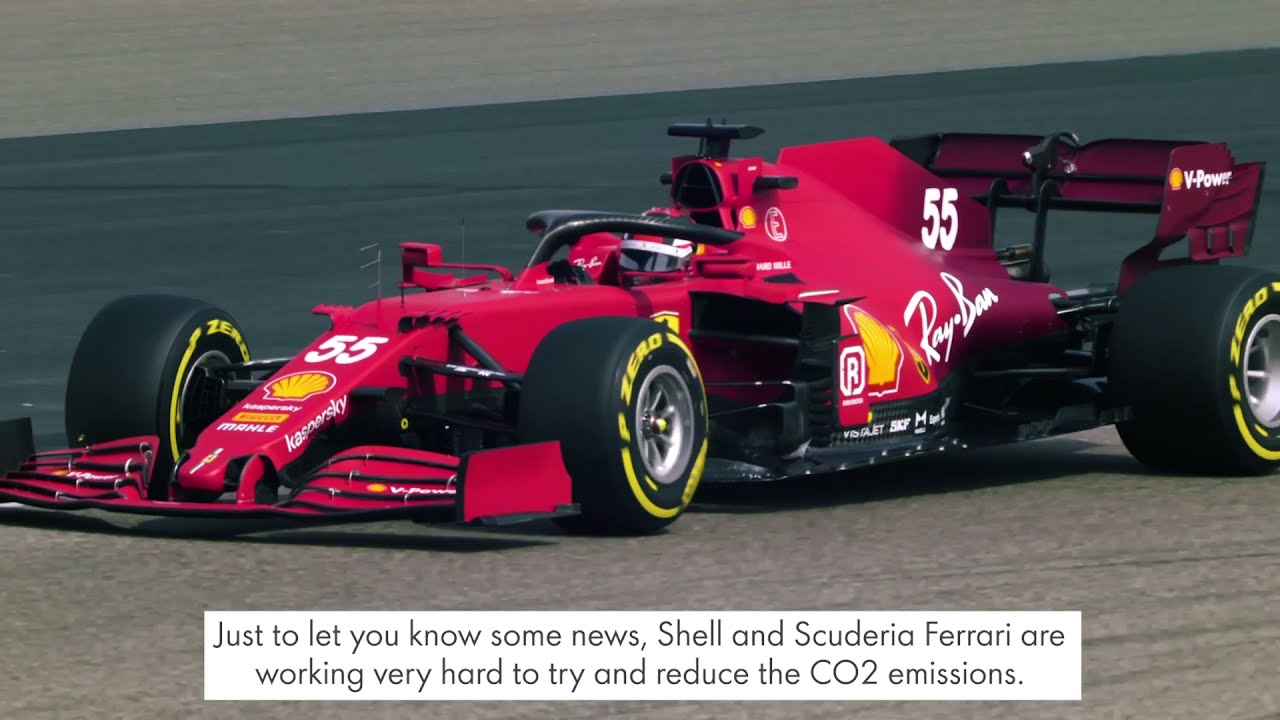 Shell in partnership with Scuderia Ferrari: Carlos Sainz explains it all