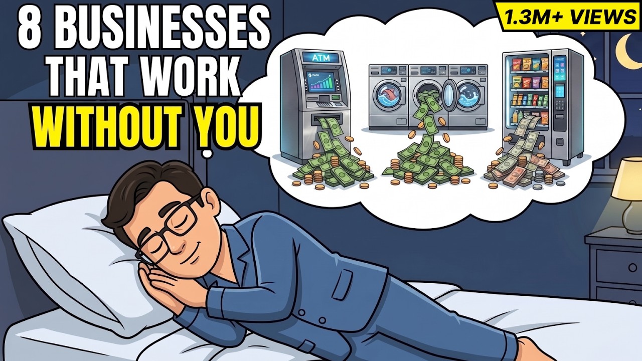 8 BORING BUSINESSES That Make Money While You Sleep
