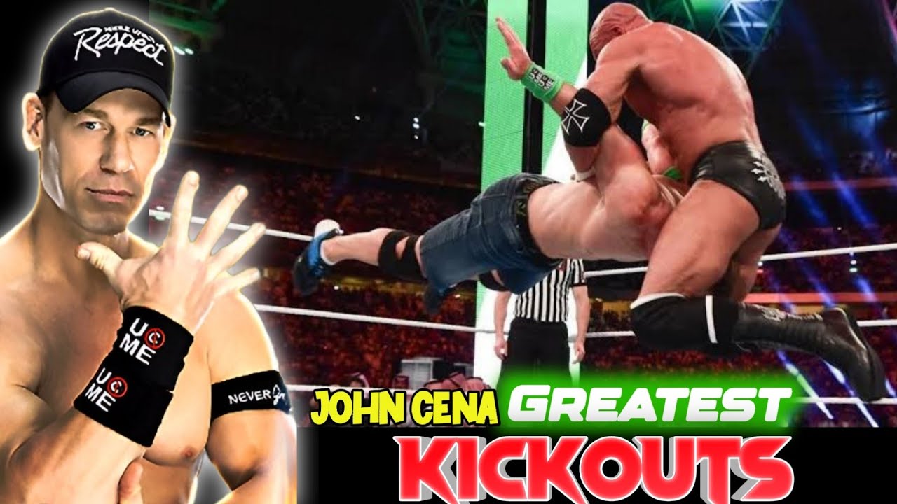 John Cena Greatest Kickouts of All Time in WWE