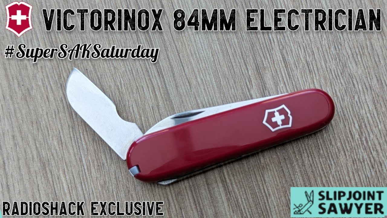 Victorinox 84mm Electrician Swiss Army Knife 57921 - Radio Shack Exclusive #supersaksaturday