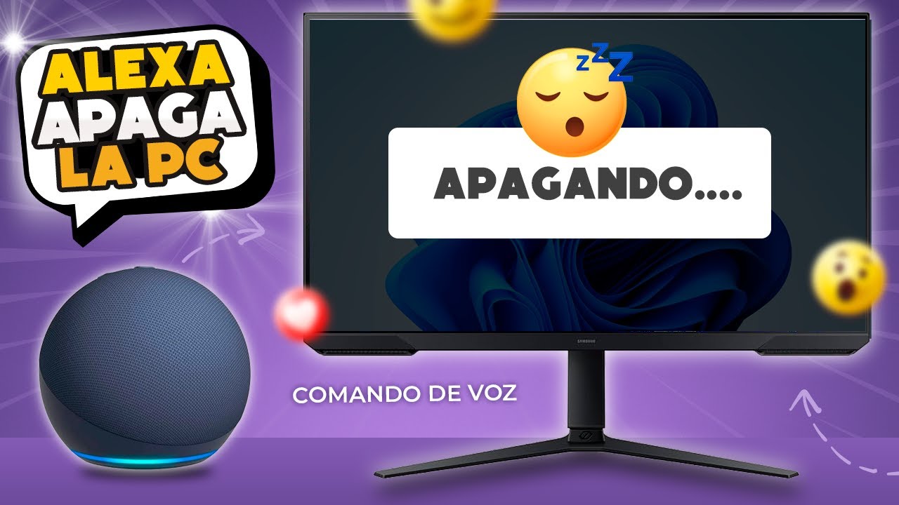 🔥 APAGA tu computadora con ALEXA usando SOLO tu voz 😯💻 | Tutorial 2026