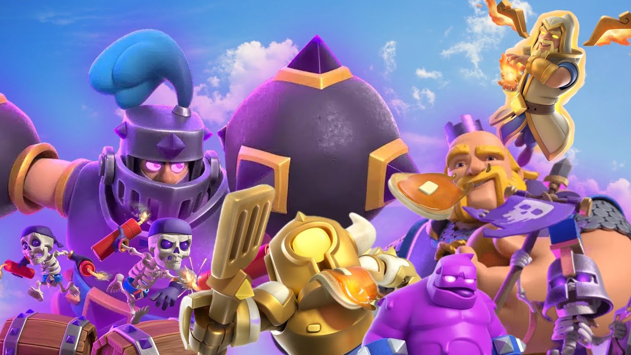 TOP 5 DES MEILLEURS DECKS AVEC LE SORCIER HÉROS SUR CLASH ROYALE ! 