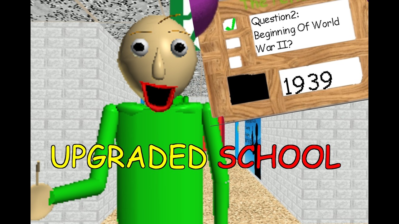 Обновленная школа Балди &mdash; Baldi's Basics v1.4.3 decompiled mod