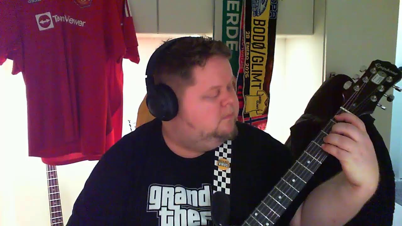 Playing some guitar | Testing down tuned guitar on 10-46 gauge