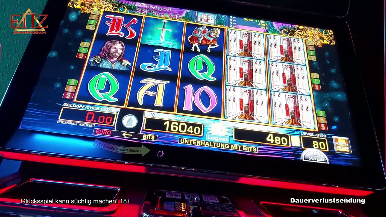 Das heilige ⚔️Excalibur & Seven Jackpot 👆Ausspiellungen | ENZ Merkur & Novoline 2021