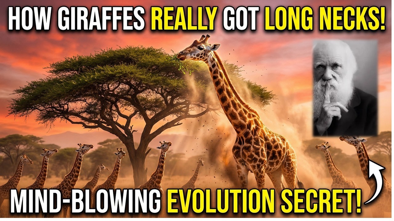 This is How Giraffes Evolved Long Necks(Prepare to Have Your Mind Blown)  thundereduc Darwin:
