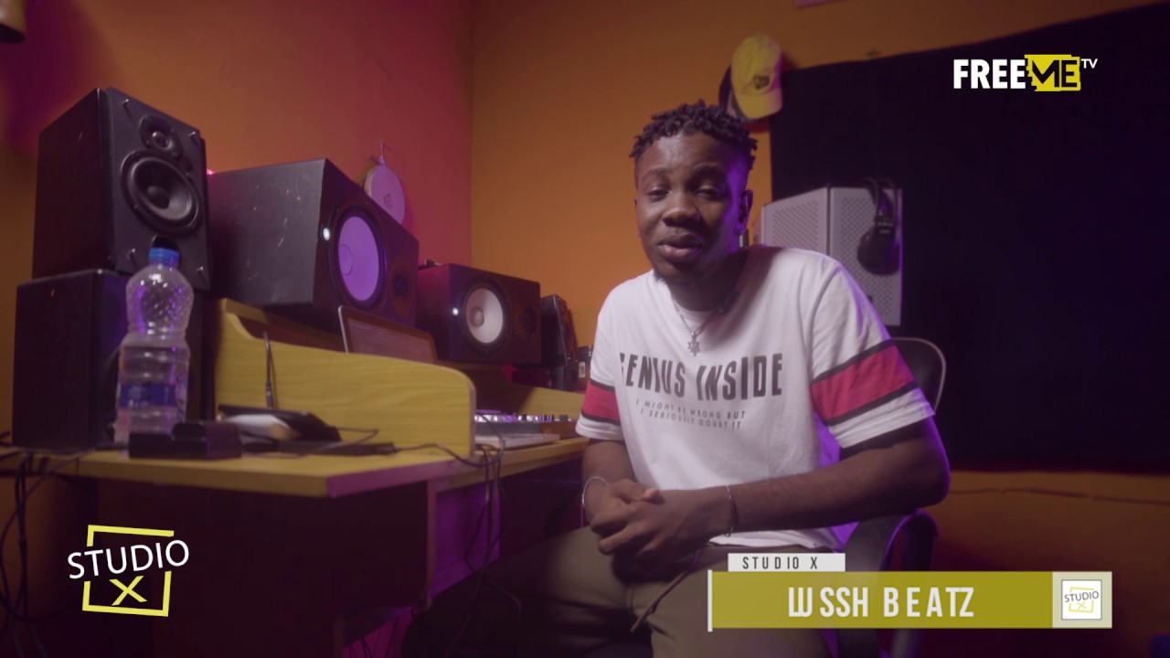 (Peruzzi - Nana) Studio X: The Making of Nana by Lusshbeatz || FreeMe TV