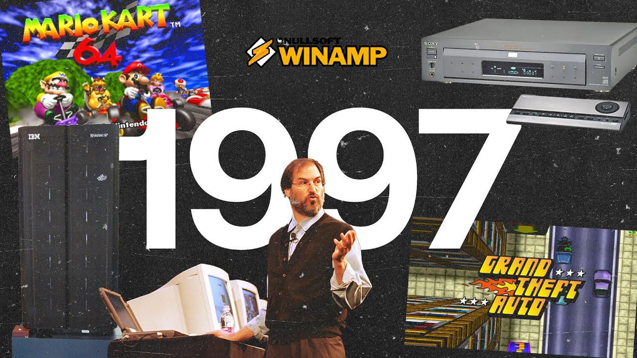 O ano de TITANIC, FINAL FANTASY VII e a VOLTA de Steve Jobs à Apple (1997)