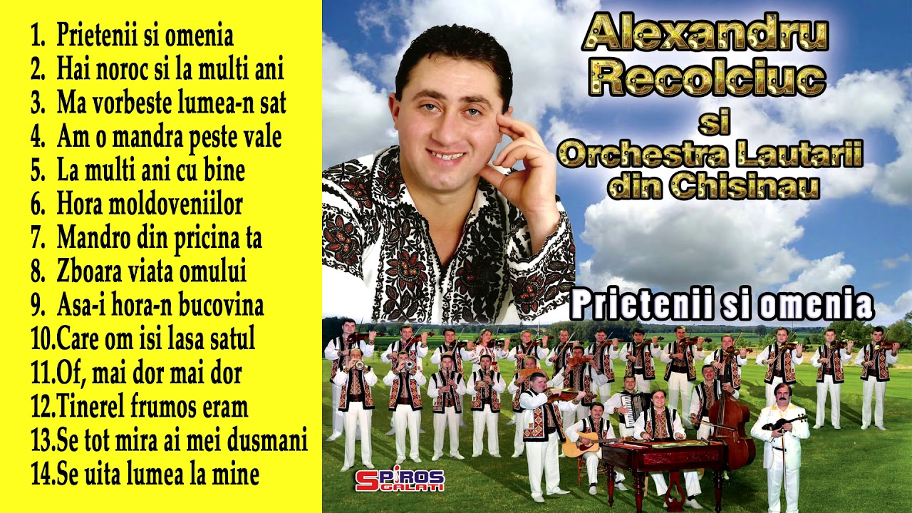 ALEXANDRU RECOLCIUC -  COLAJ MUZICA POPULARA DIN BUCOVINA