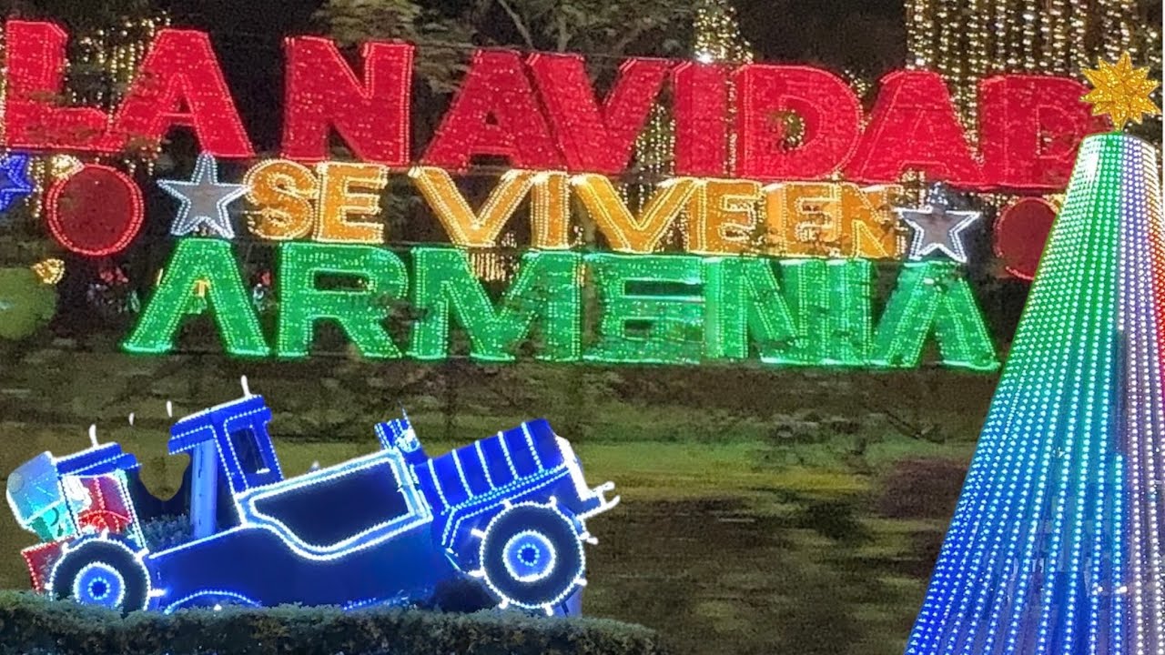 El Encanto de la Navidad 🎁 🎄 por los pueblos del Quindío 2025