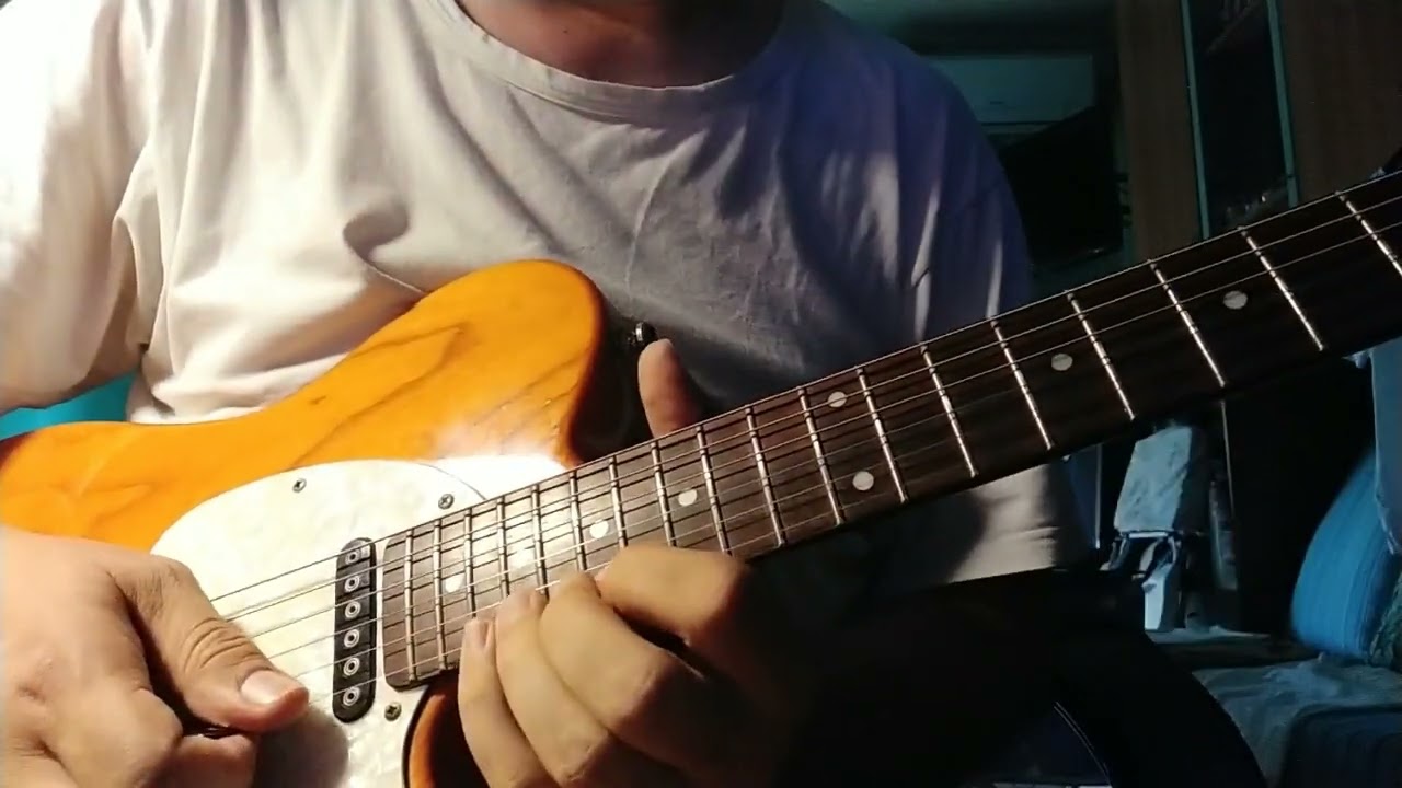 Tutto a Posto - Nomadi (Versione Live 1998) Guitar Solo Tutorial by @guitarfly77