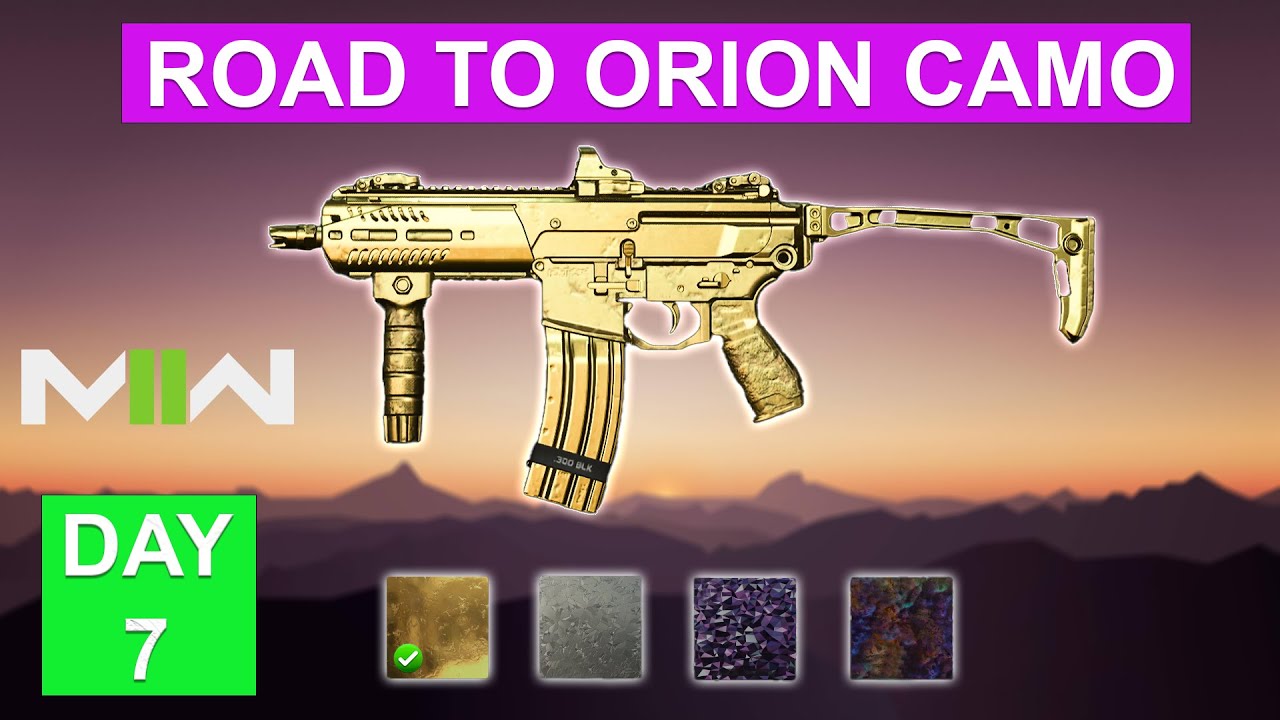 Road to Orion Camo Challenge | Unlocking Gold Camo for M13C in MW2