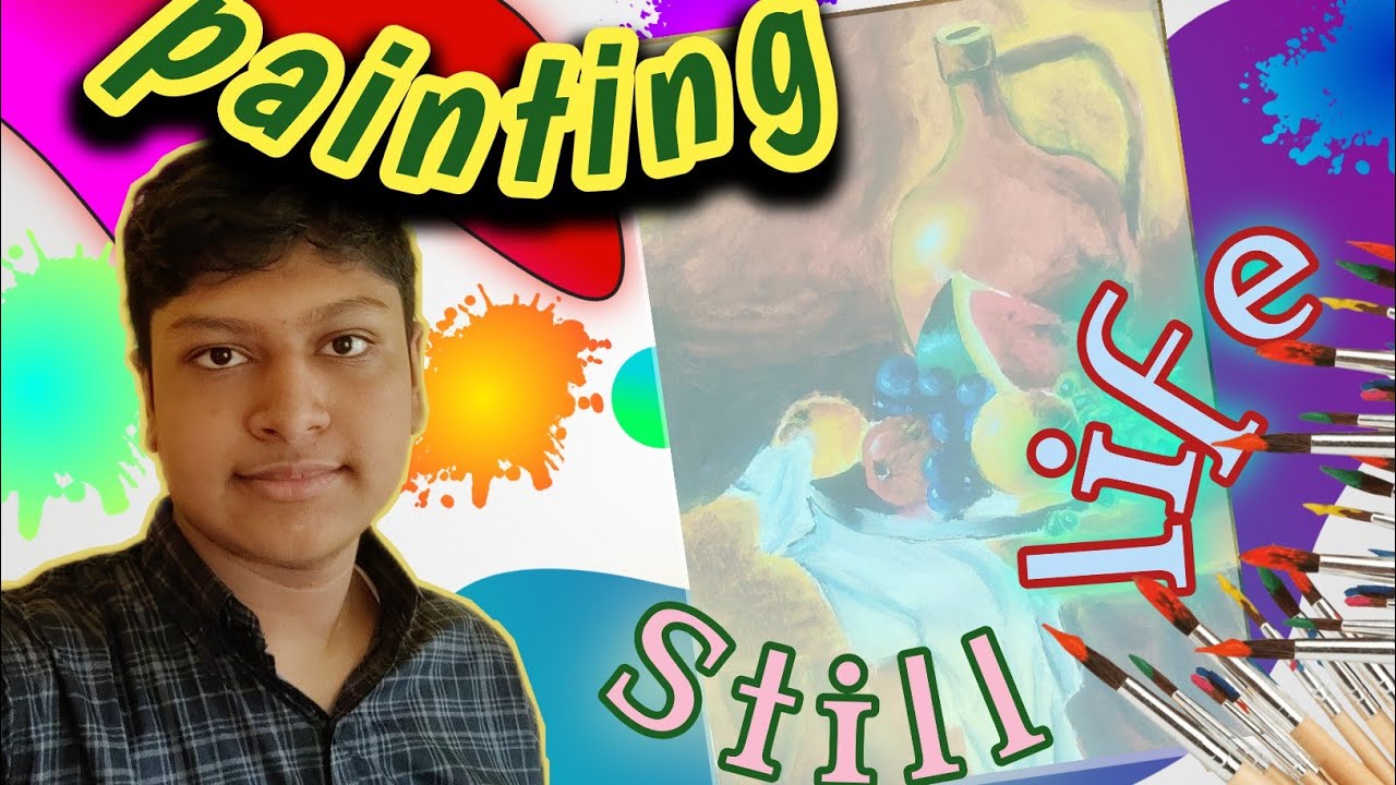 Still Life Acrylic Painting Tutorial | Still Life Acrylic Painting for Beginners |🎨🖌️ akil's art