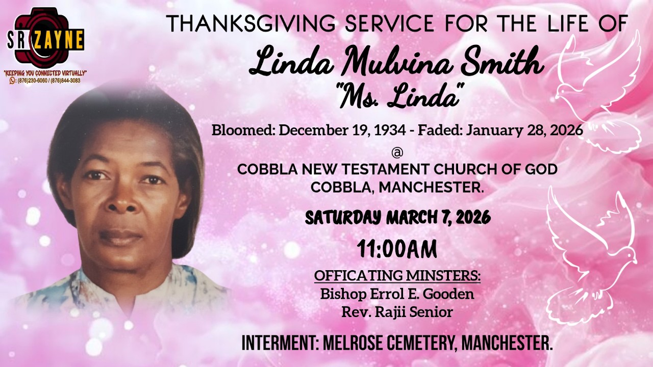 Funeral Service For Linda Mulvina Smith #trending #viral #funeralservice #manchester #jamaica