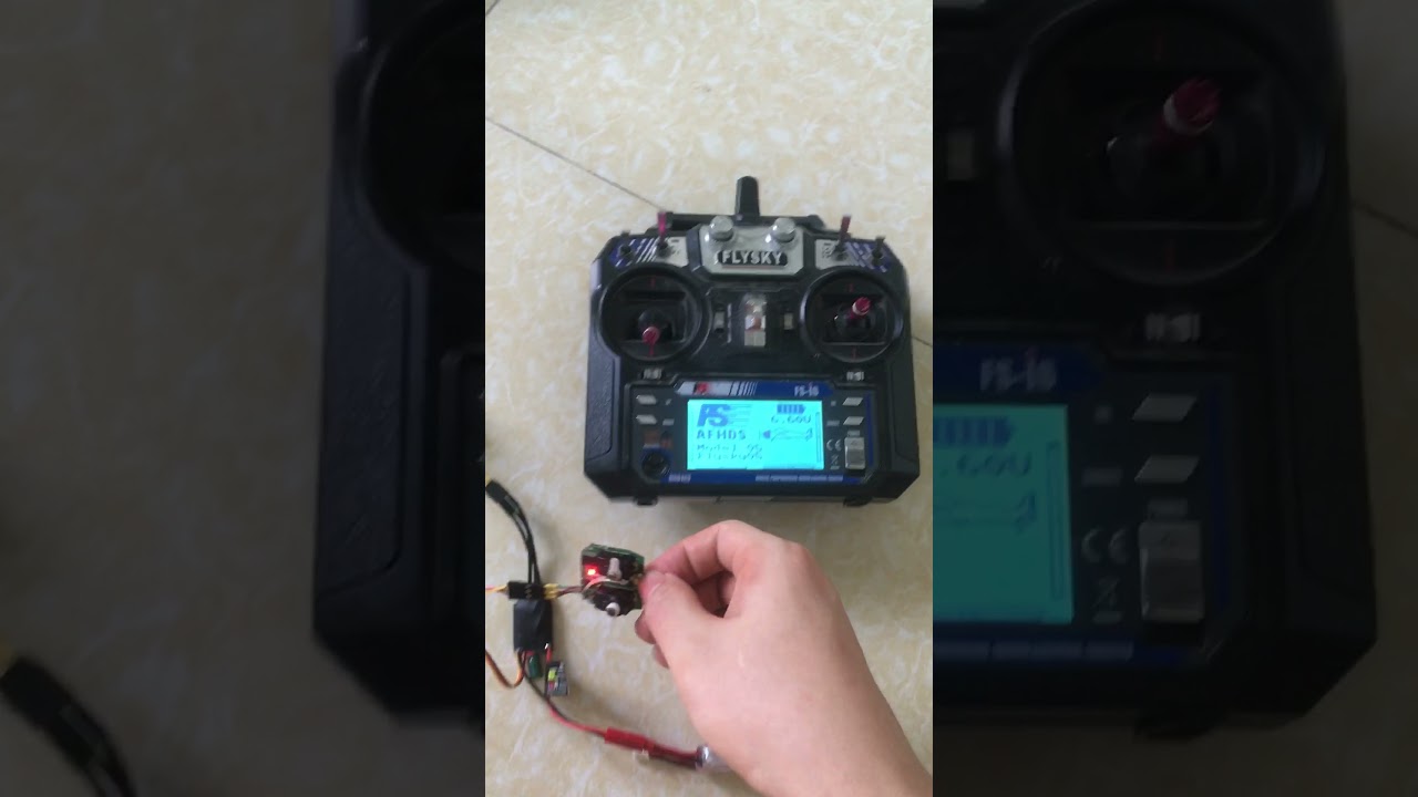rx v911 convert to brushless