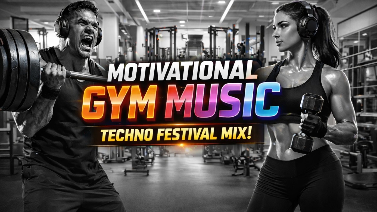 Workout Music | Uplifting Techno Festival - Gym Motivational Beats Playlist