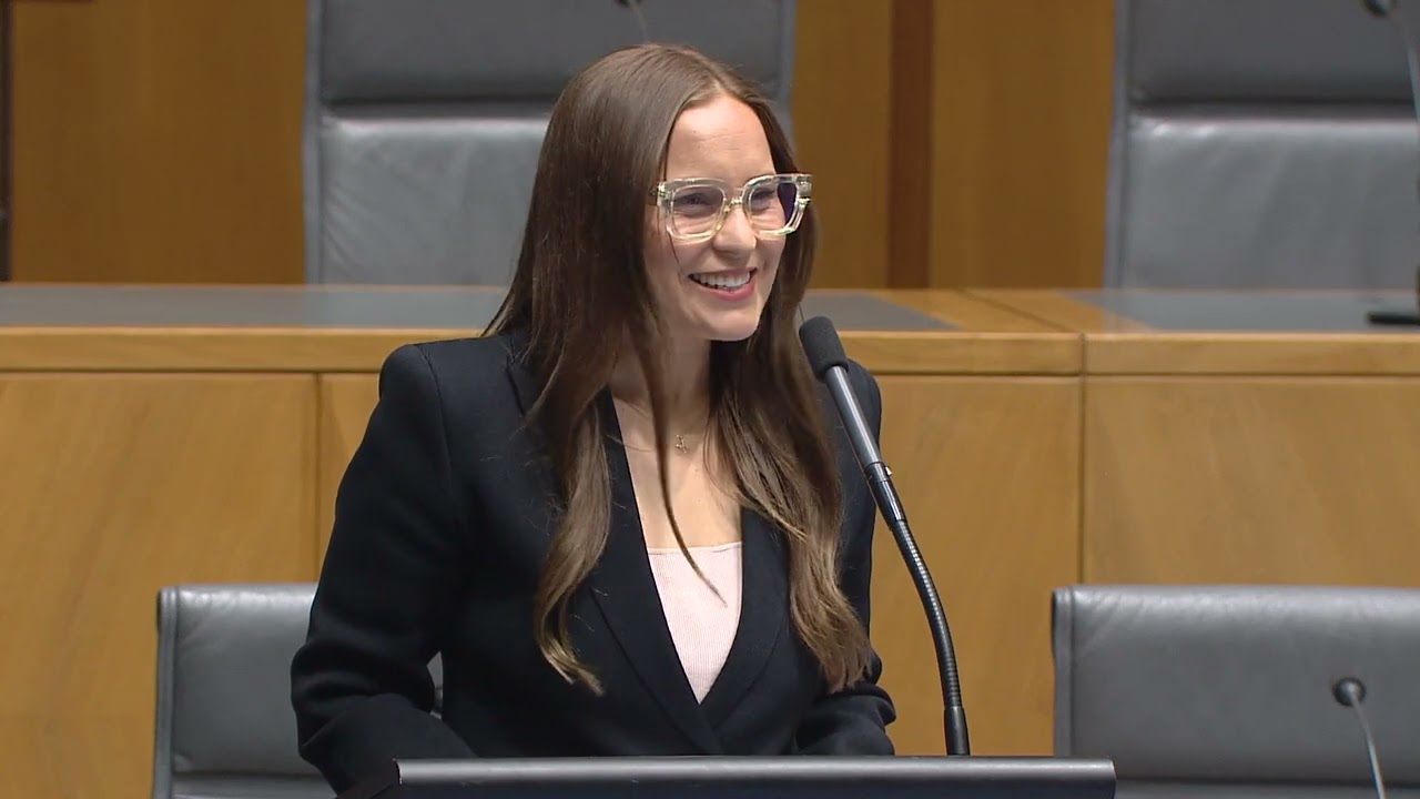 Can We Save Democracy? Holly Rankin&rsquo;s Emotional Parliament Lecture | Australia Politics