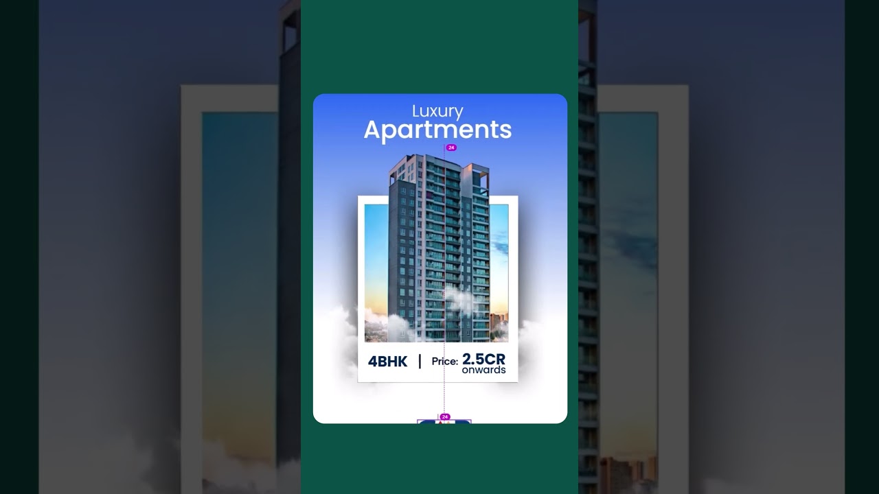 GMR Group Realestate Poster in Canva  #graphicdesign #canva #design
