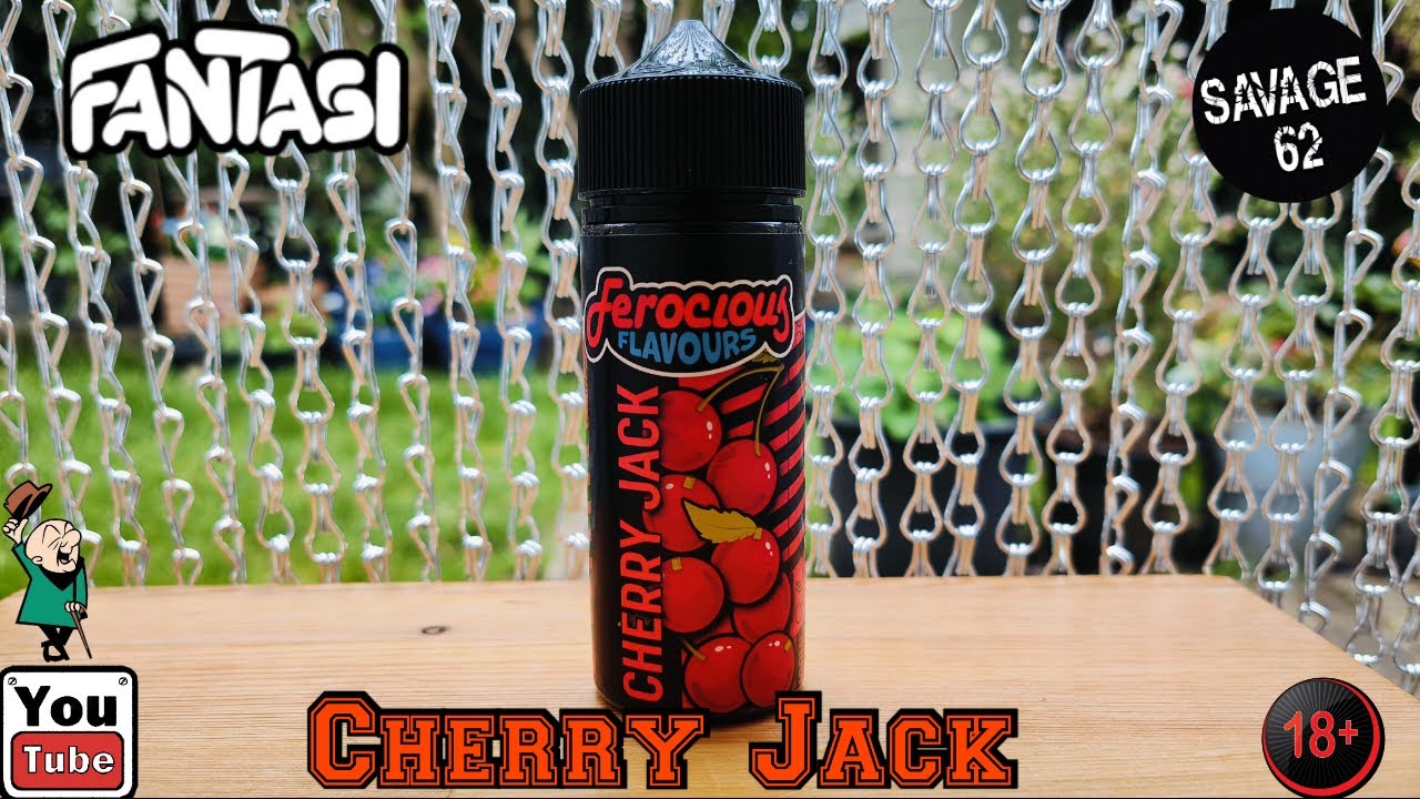 FANTASI  CHERRY JACK / E-LIQUID REVIEW 🔞 #fantasieliquid #eliquidreview #vape