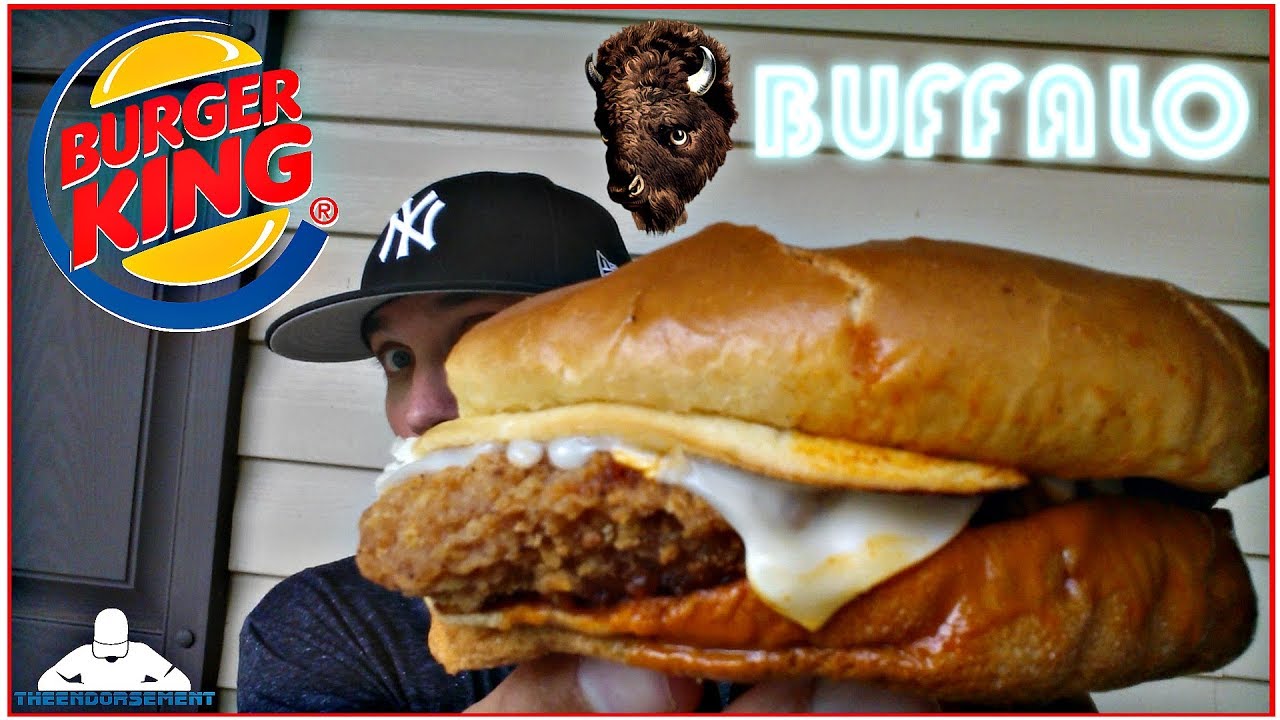 BURGER KING® CRISPY BUFFALO CHICKEN MELT REVIEW
