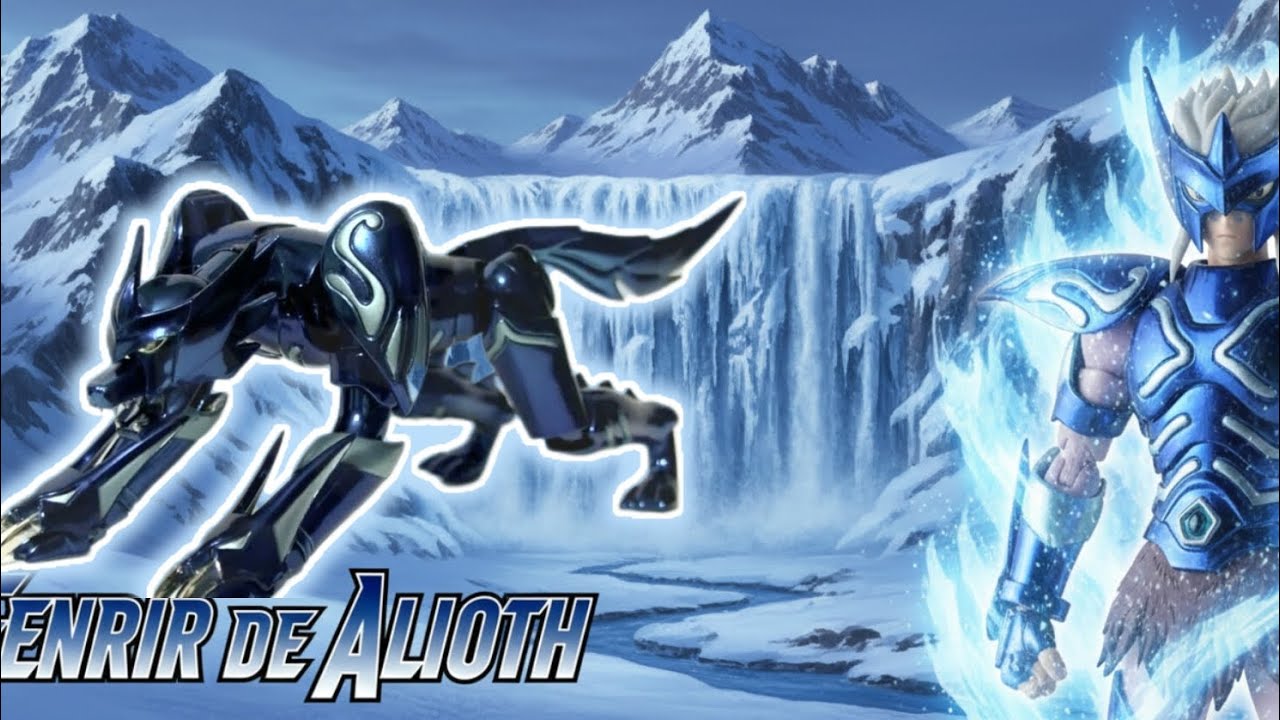 Cloth Myth Fenrir de Alioth, guerreiro Deus da saga de Asgard - Cavaleiros do Zodíaco 