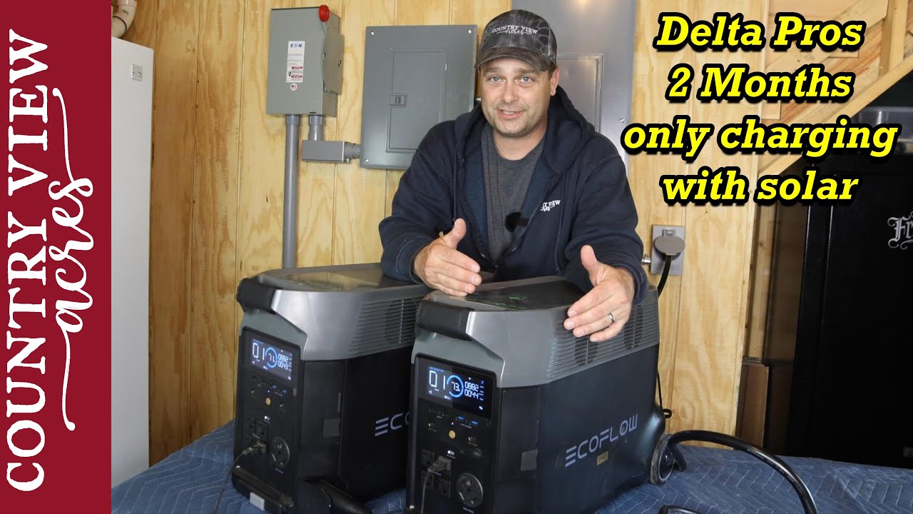 I powered part of my home with 2 Eco Flow Delta pros for 2 months.  Final Review.  The Good and Bad