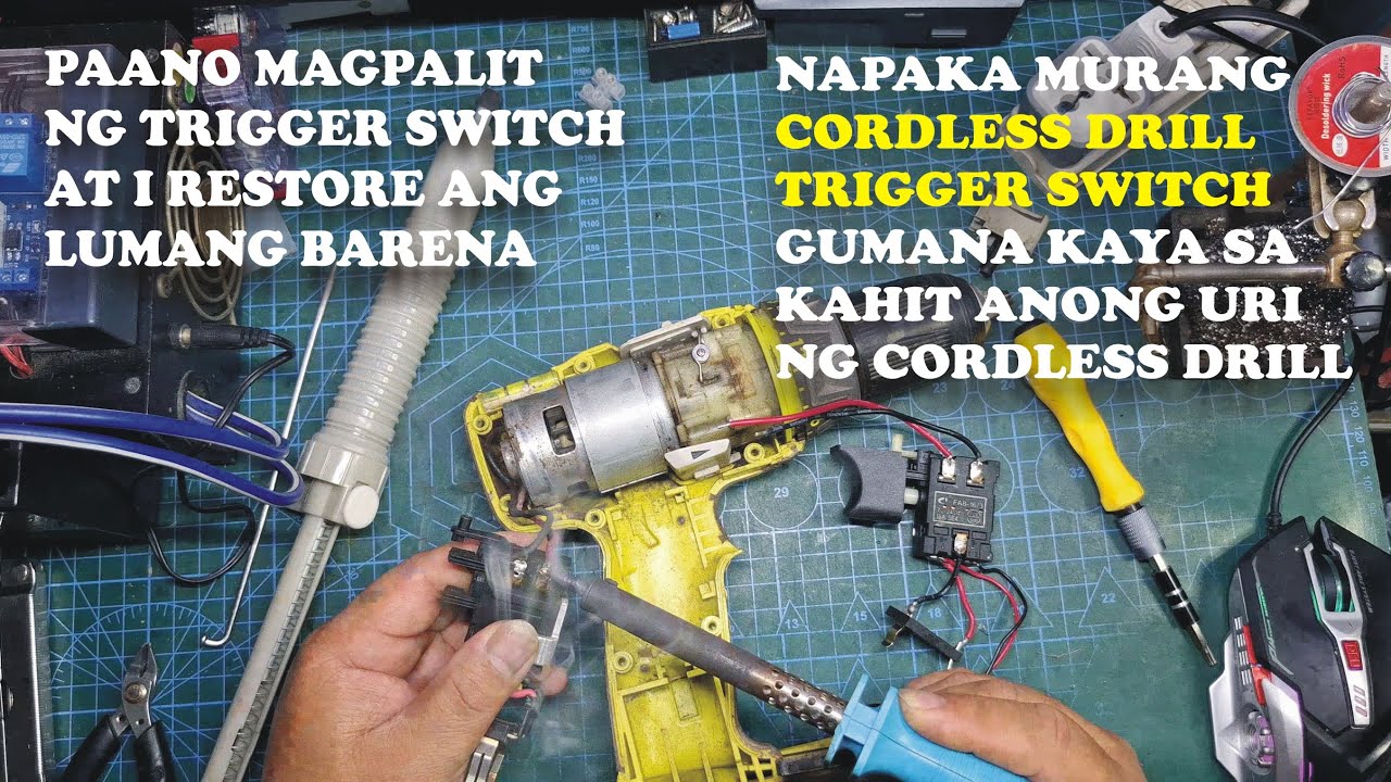 Universal Speed Control Trigger switch for cordless drill
