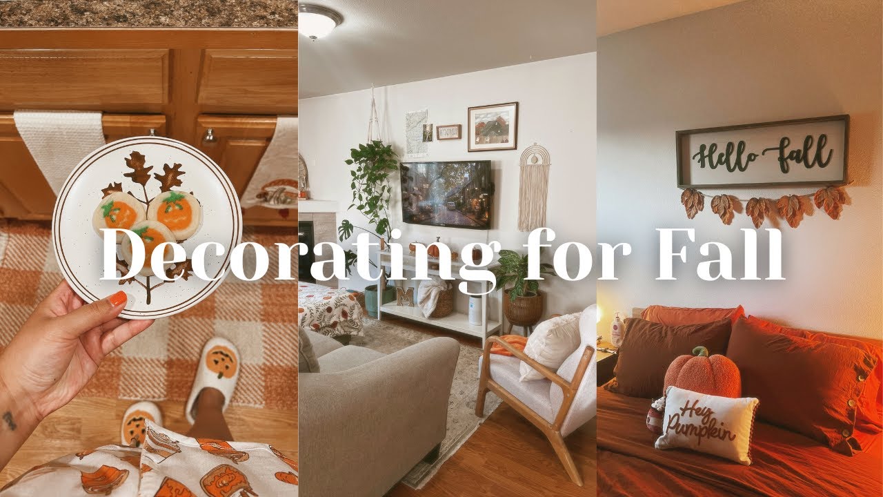 DECORATING FOR FALL  2025 🧸🍂 🎃| CREATING A COZY AUTUMN HOME | VLOG | STEPH MADDOXX