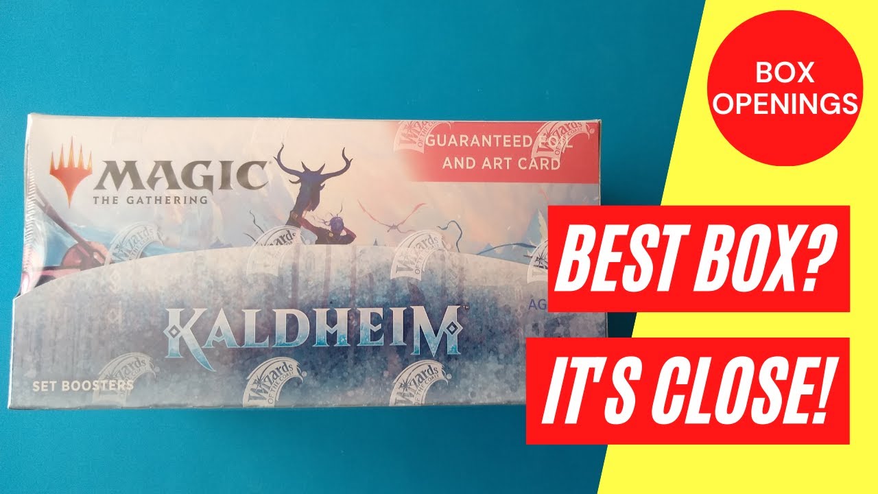 Best Kaldheim Set Box Ever? It's Close - Kaldheim Set Booster Box Opening For Ronnie #MTG